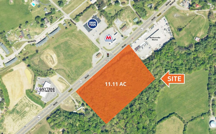 Pictures of Retail, Land property located at 0 Highway 411, Madisonville, TN 37354 for lease - image #1