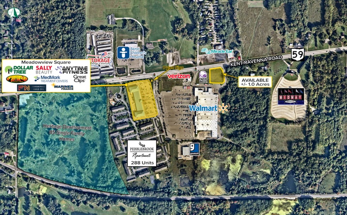 Pictures of Retail property located at 2500 OH-59, Ravenna, OH 44266 for lease - image #1