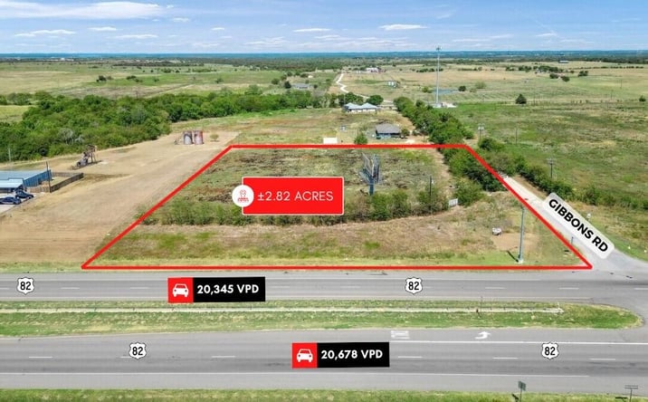 Pictures of Land property located at 23343 US-82, Sherman, TX 75092 for lease - image #1