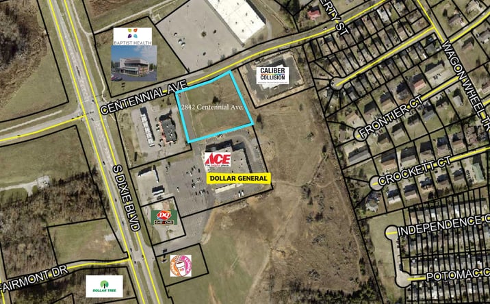 Pictures of Retail property located at 2842 Centennial Ave, Radcliff, KY 40160 for lease - image #1