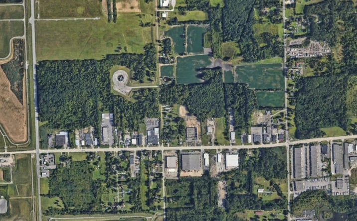 Pictures of Land property located at Harrison Rd, Romulus, MI 48174 for lease - image #1