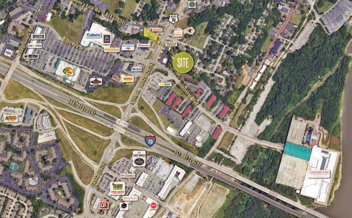 Pictures of Retail, Land property located at 1205 S 5th St, St Charles, MO 63301 for lease - image #1