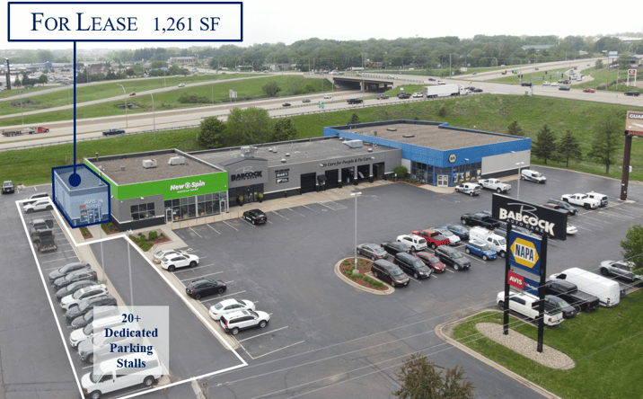 Pictures of Retail property located at 5335 E Frontage Rd, Rochester, MN 55901 for lease - image #1