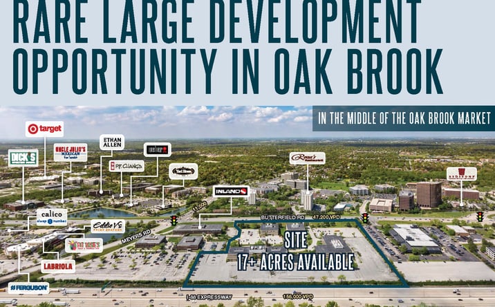 Pictures of Retail property located at Butterfield Rd & Meyers Rd, Oak Brook, IL 60523 for lease - image #1
