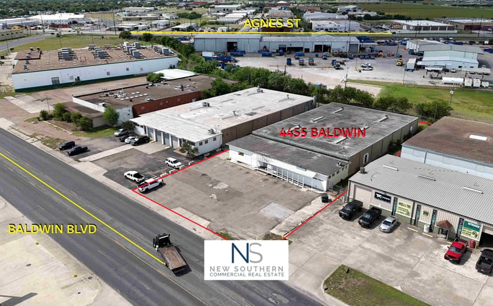 Pictures of Industrial, Retail property located at 4455 Baldwin Blvd, Corpus Christi, TX 78408 for lease - image #1
