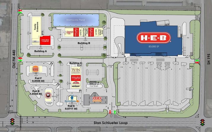 Pictures of Retail, Office property located at 1103 W Stan Schlueter Loop, Killeen, TX 76549 for lease - image #1