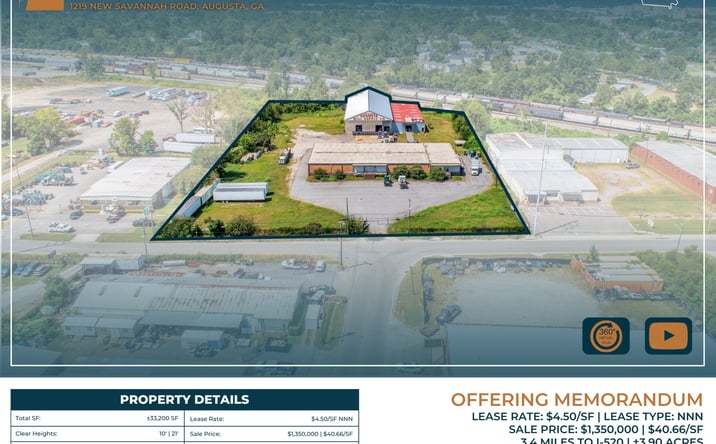 Pictures of Industrial property located at 1219 New Savannah Rd, Augusta, GA 30901 for lease - image #1