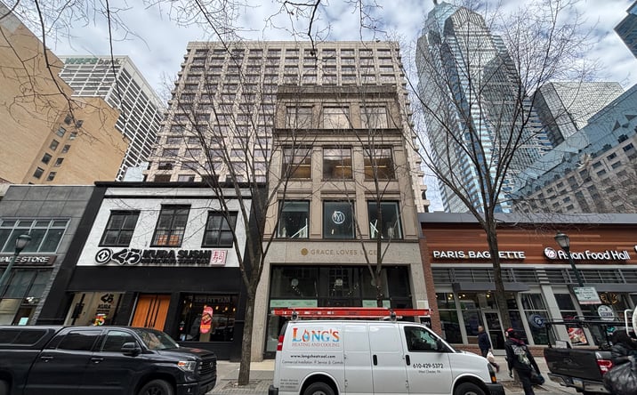 Pictures of Retail, Office property located at 1719 Chestnut Street, Philadelphia, PA 19103 for lease - image #1
