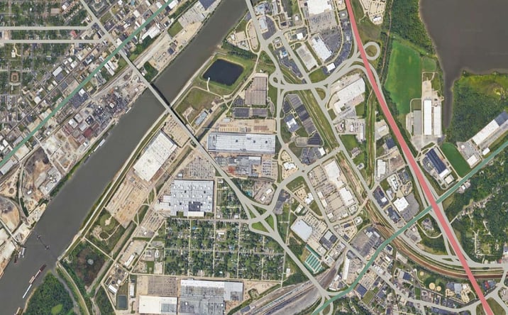 Pictures of Retail, Land property located at 210 S NWC Main St & Washington St, East Peoria, IL 61611 for lease - image #1