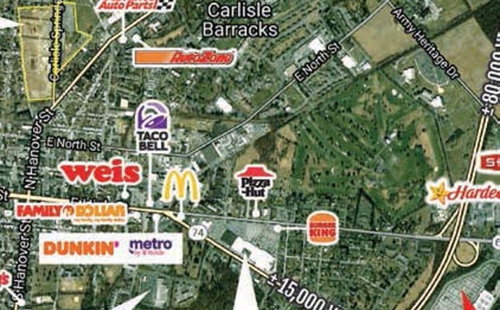 Pictures of Retail property located at 230-238, 248-266, 299 Westminster Dr, Carlisle, PA 17013 for lease - image #1