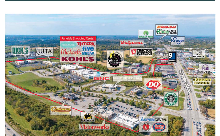 Pictures of Retail property located at 7000 -7800 John Davis Drive, Frankfort, KY 40601 for lease - image #1