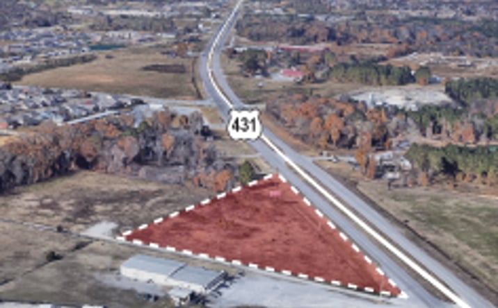 Pictures of Land property located at US-431, Owens Cross Roads, AL 35763 for lease - image #1