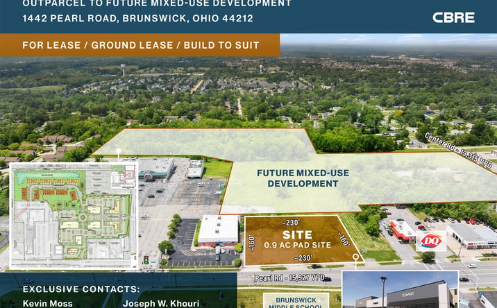 Pictures of Land property located at 1442 Pearl Rd, Brunswick, OH 44212 for lease - image #1