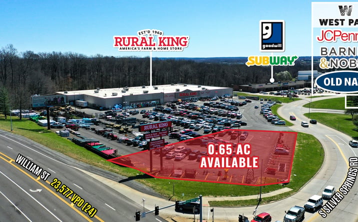 Pictures of Land property located at 210 S Silver Springs Rd, Cape Girardeau, MO 63703 for lease - image #1