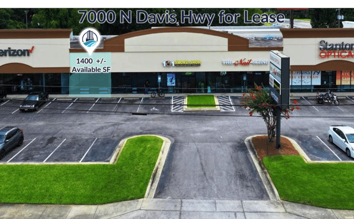 Pictures of Retail property located at 7000 N Davis Hwy, Pensacola, FL 32504 for lease - image #1