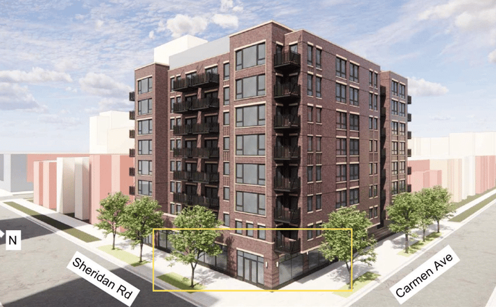 Pictures of Retail, Office, Restaurant property located at 952 W Carmen Ave, Chicago, IL 60640 for lease - image #1