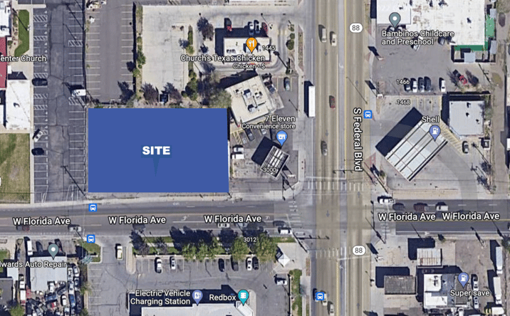 Pictures of Land property located at 3031 W Florida Ave, Denver, CO 80219 for lease - image #1