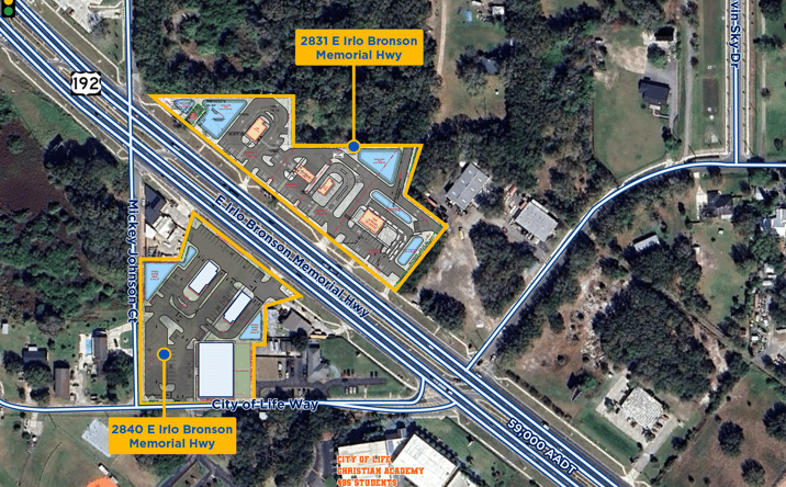 Pictures of Retail property located at 2831 E Irlo Bronson Memorial Hwy, Kissimmee, FL 34744 for lease - image #1