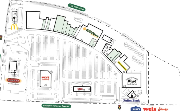 Pictures of Retail property located at 1545 Potomac Avenue (Route 60), Hagerstown, MD 21742 for lease - image #1