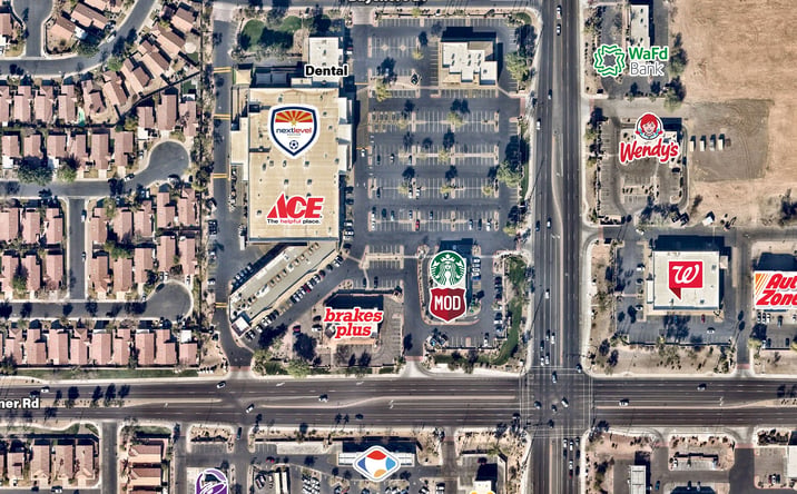 Pictures of Retail, Office property located at NEC | Cooper Rd & Warner Rd, Gilbert, AZ 85233 for lease - image #1