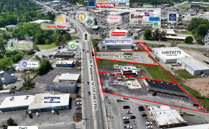 Pictures of Land property located at W Palmetto St, Florence, SC 29501 for lease - image #1