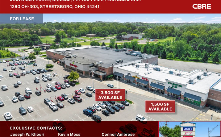 Pictures of Retail property located at 1280 OH-303, Streetsboro, OH 44241 for lease - image #1
