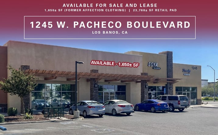 Pictures of Retail property located at 1245 W Pacheco Blvd, Los Banos, CA 93635 for lease - image #1