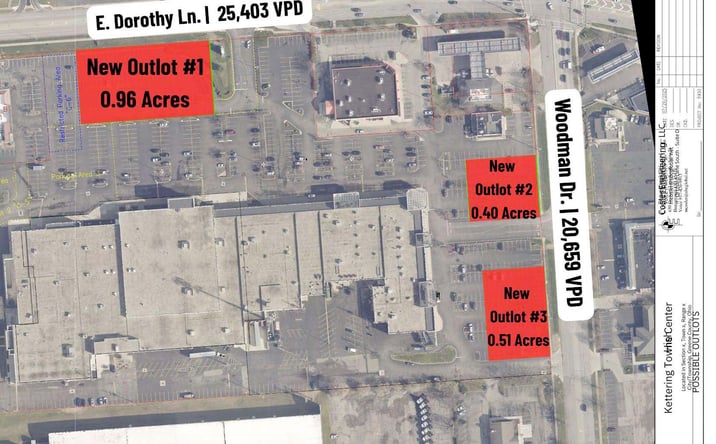 Pictures of Retail, Land property located at Kettering Towne Center, Kettering, OH 45420 for lease - image #1