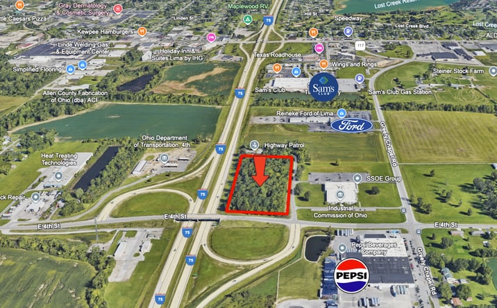 Pictures of Industrial, Land, Special Purpose property located at Patrol Dr, Lima, OH 45804 for lease - image #1