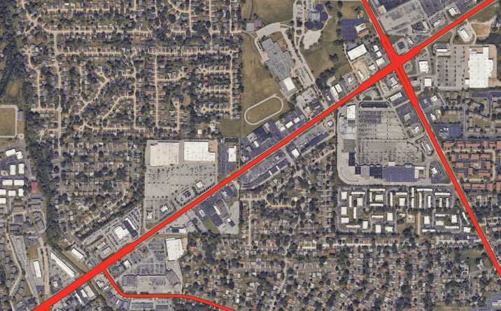 Pictures of Retail property located at 2393 N Hwy 67, Florissant, MO 63033 for lease - image #1