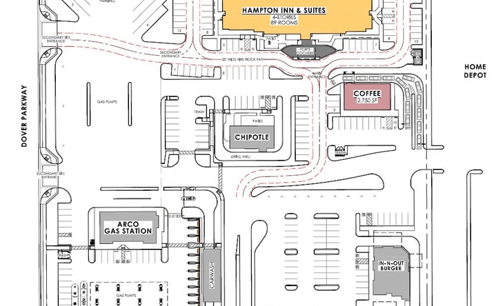 Pictures of Land property located at 501 Woollomes Ave, Delano, CA 93215 for lease - image #1