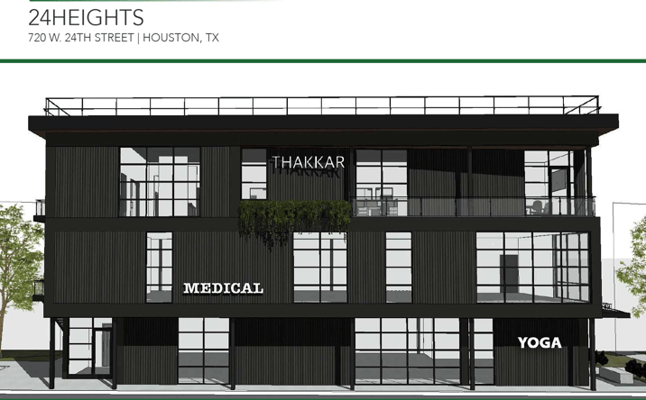 Pictures of Retail, Office, Restaurant property located at 720 W 24th Street, Houston, TX 77008 for lease - image #1