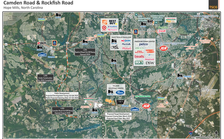 Pictures of Retail property located at Camden Rd & Rockfish Rd, Hope Mills, NC 28306 for lease - image #1